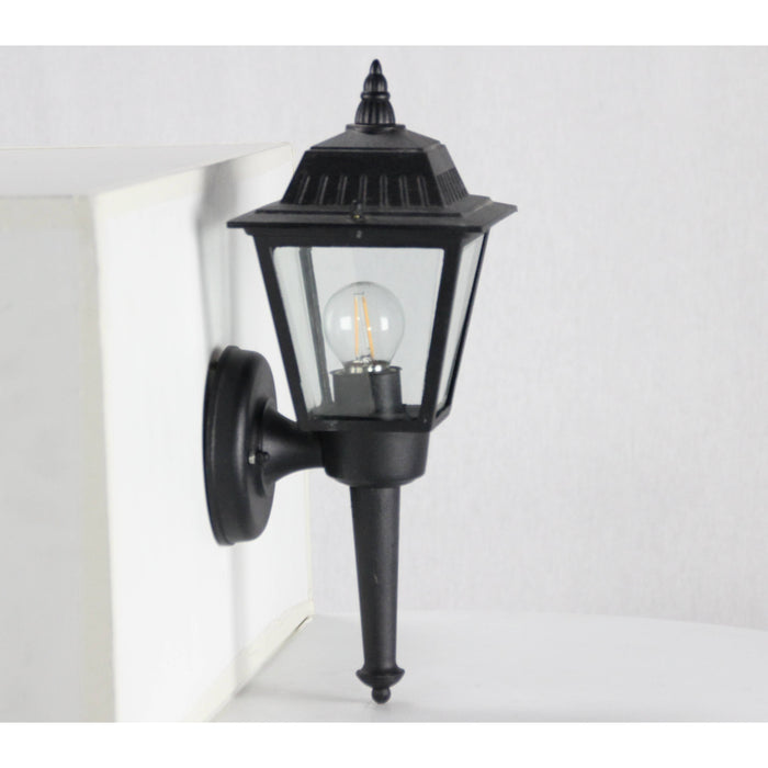 LAMP. EXT. PARED NEGRO 1L E27 60W