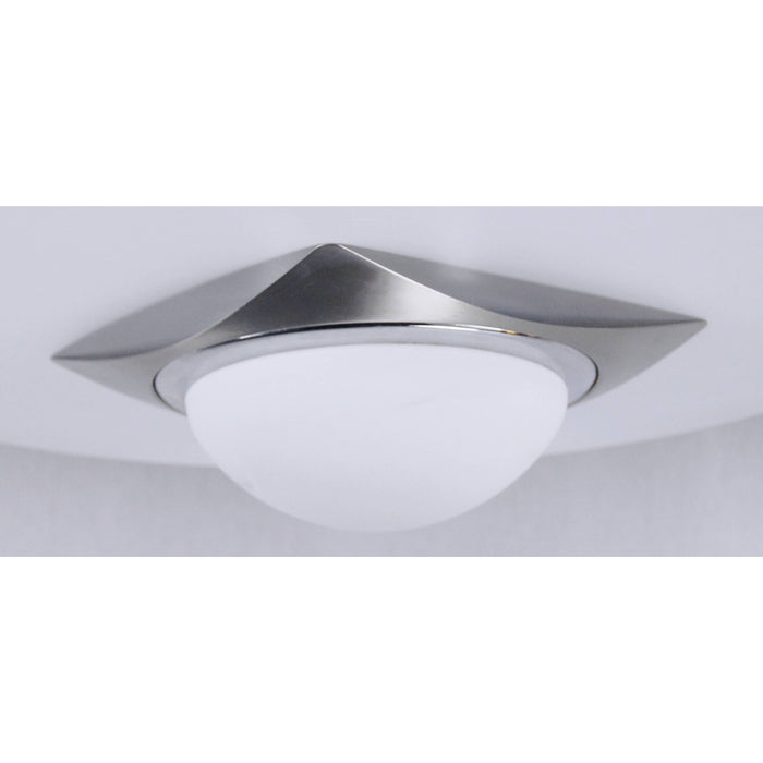 LAMP. TECHO NIQUEL SATINADO 2L E27 60W