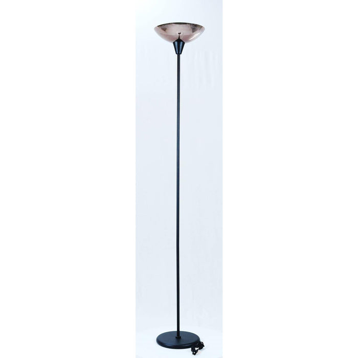 LAMP. PIE NEGRO AHUMADO 1L E27 60W