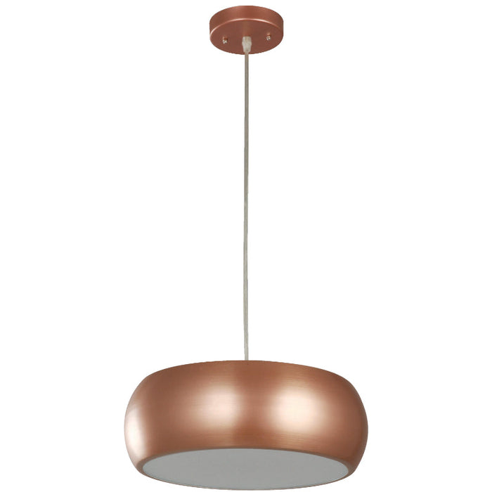 LAMP. COLGANTE COBRE 3L E27 40W