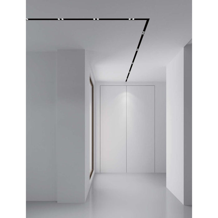 Lámparaled Spot  Slim Riel Negro 1L 5.3W 24V 3000K Beam Angle 35°