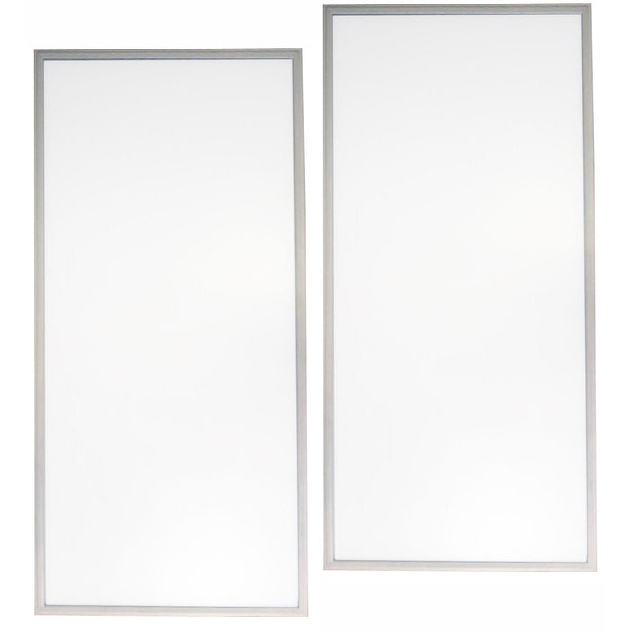 LAMP. LED TECHO BLANCO 60W 6000K  2PZAS ATENUABLE