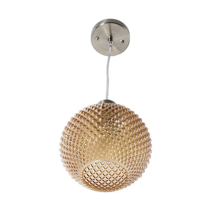 Lámpara de Techo Ike Lite Moderna Ambar 40W E27 1 Luz