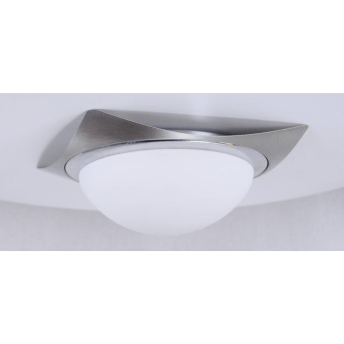 LAMP. TECHO NIQUEL SATINADO 2L E27 60W