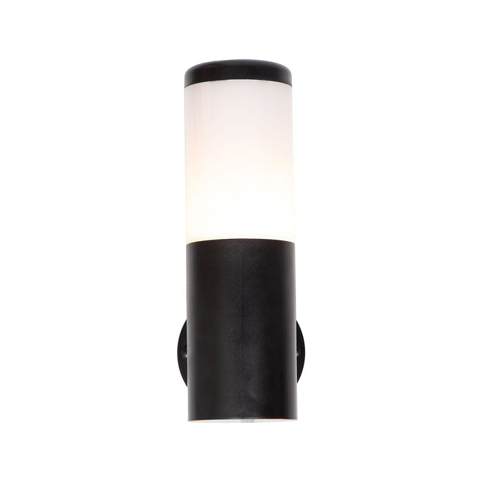 Aplique pared exterior IP44, acabado negro, 1 luz E27, 40W