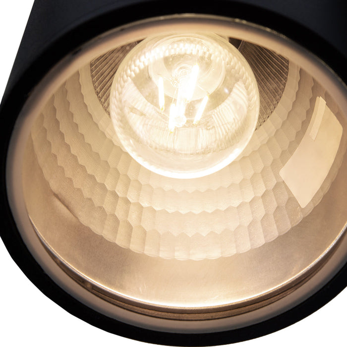 Lámpara de Pared General Lighting Negro 2 Luces 100W E27