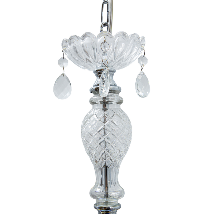 Lámpara Colgante, Plata, 3 Luces