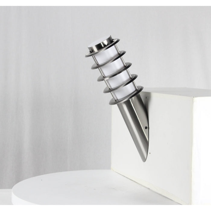 LAMP. EXT. PARED PLATEADO 1L E27 60W
