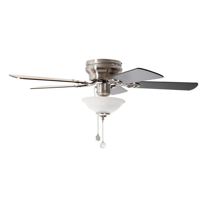Ventilador de Techo 42" Artfan Níquel Satinado 2 Luces 40W E27