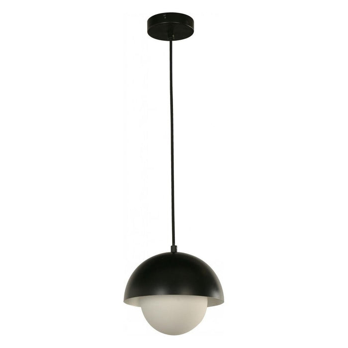 Lámpara Colgante Negro 1L E27 60W