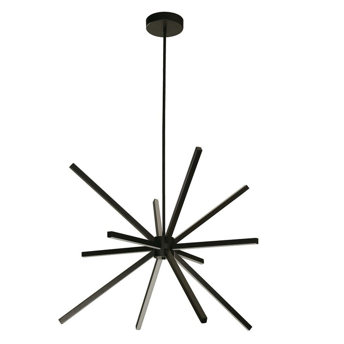 LAMP. LED COLGANTE NEGRO 45W 100-240V ATENUABLE CCT CAMBIABLE