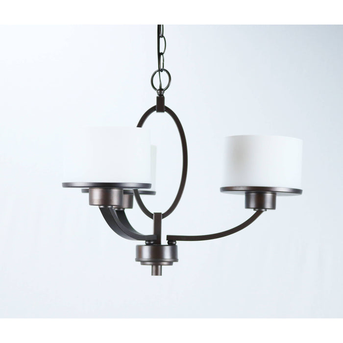 Lámpara Colgante Bronce Cepillado 3L E27 60W