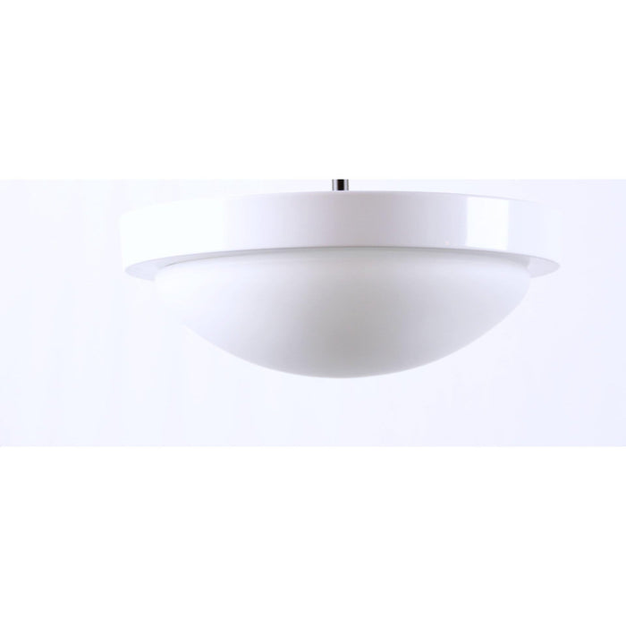 LAMP. TECHO BLANCO 1L E27 60W