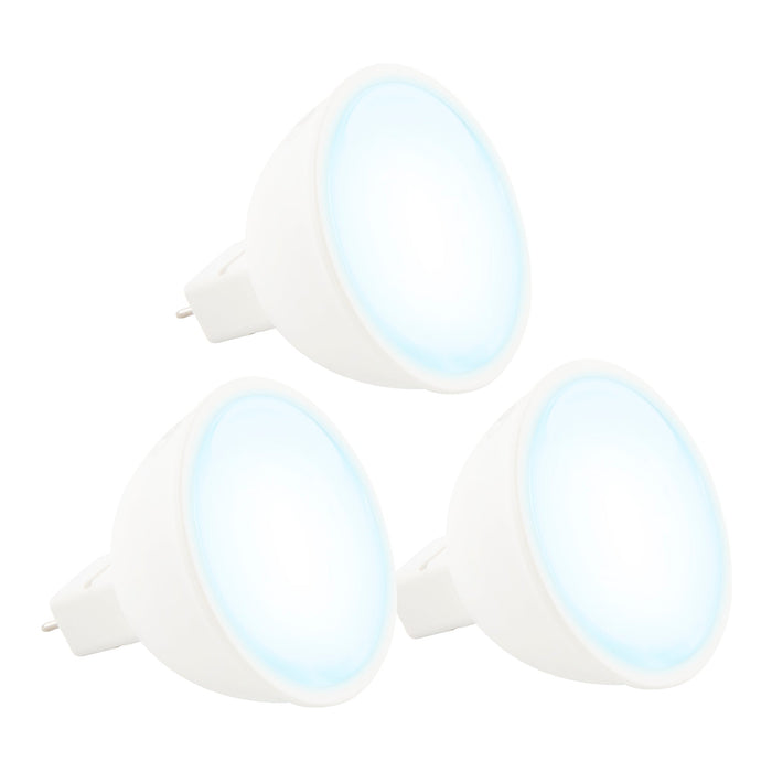 Foco LED Tipo MR16 LED Integrado 4w Luz Blanca 5000k Socket G5 3 set