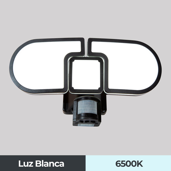 Lámpara Solar LED con Sensor de Movimiento