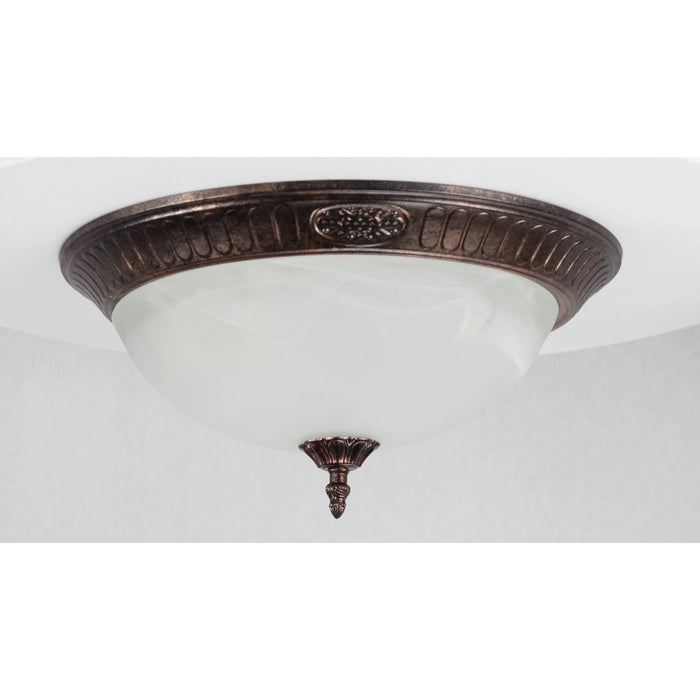 LAMP. TECHO BRONCE 3L E27 60W
