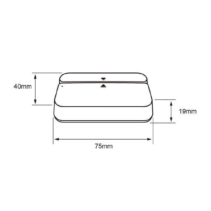 Sensor de apertura Inteligente, Puertas/Ventanas, Compatible con Tecnolite Connect App