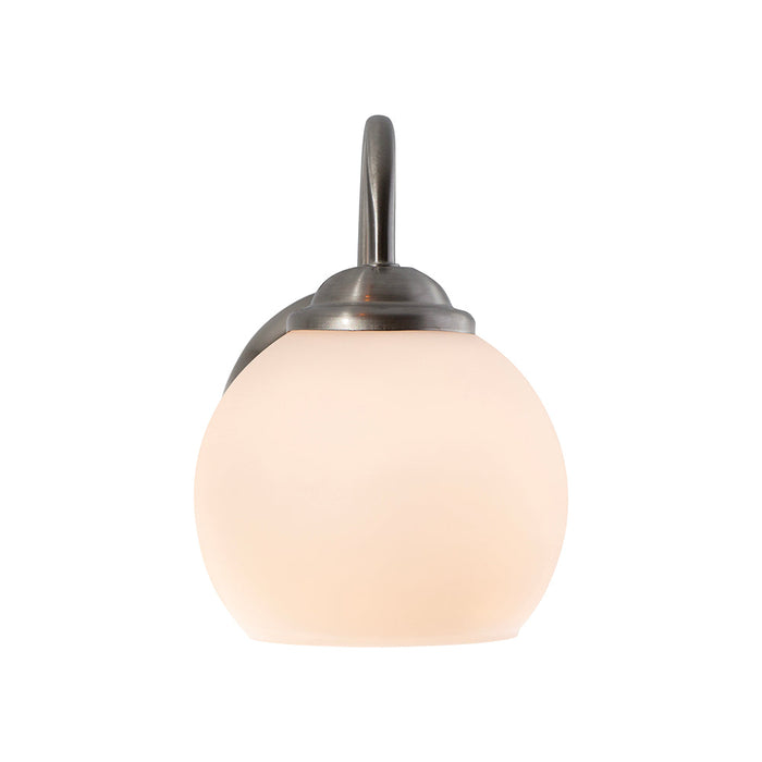 Aplique de Pared Moderno Ike Lite Níquel Satinado 60W E27 1 Luz