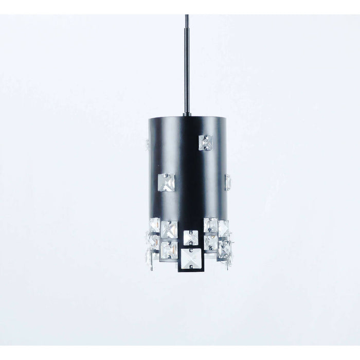 Lámpara Techo Negro 1L E27 60W N/B