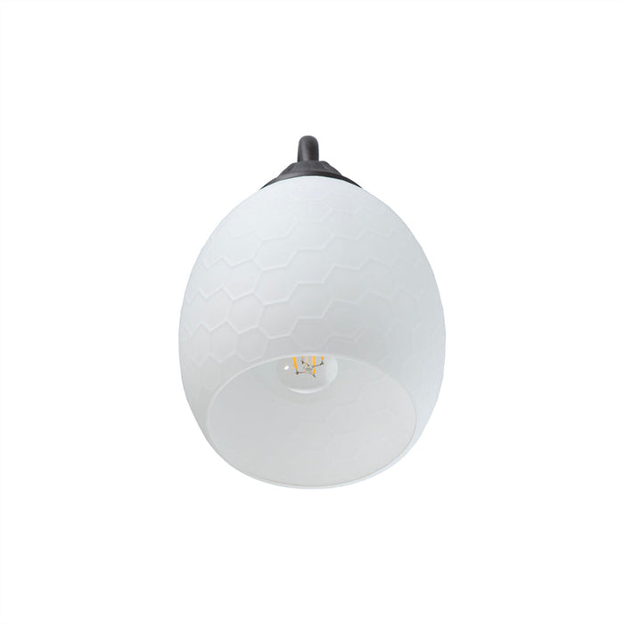Aplique de Pared Ike Lite Clásico Negro 60W E27 1 Luz