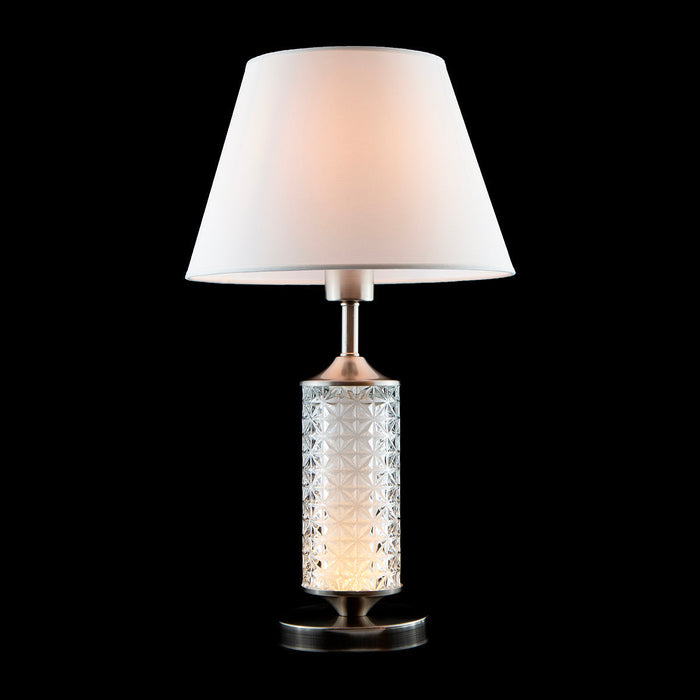 Lámpara de Mesa Clásico Blanco E27 60w 1 Luz