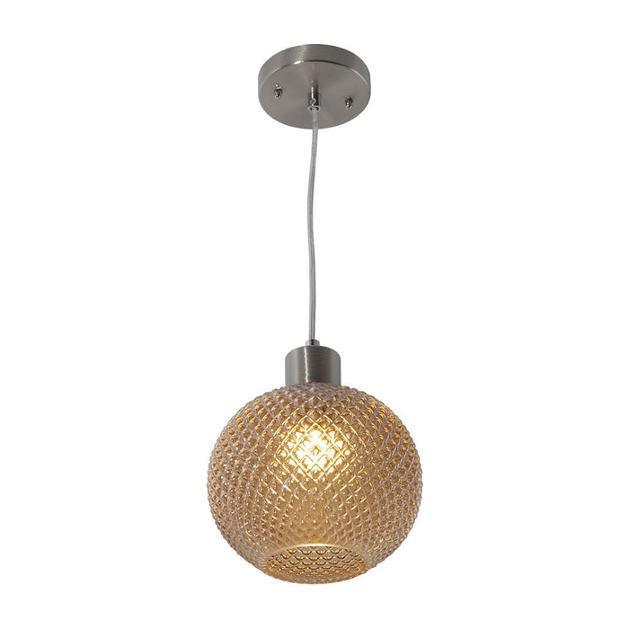 Lámpara de Techo Ike Lite Moderna Ambar 40W E27 1 Luz