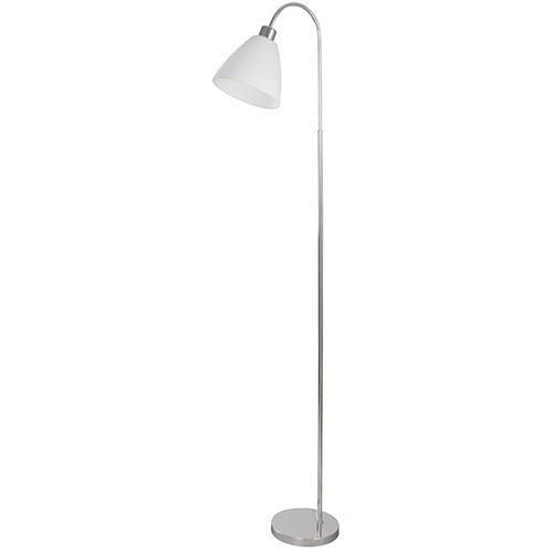 Lámpara Pie Cromo 1L E27 60W