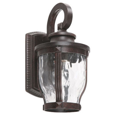 LAMP. EXT. PARED NEGRO COBRIZO 1L E27 100W