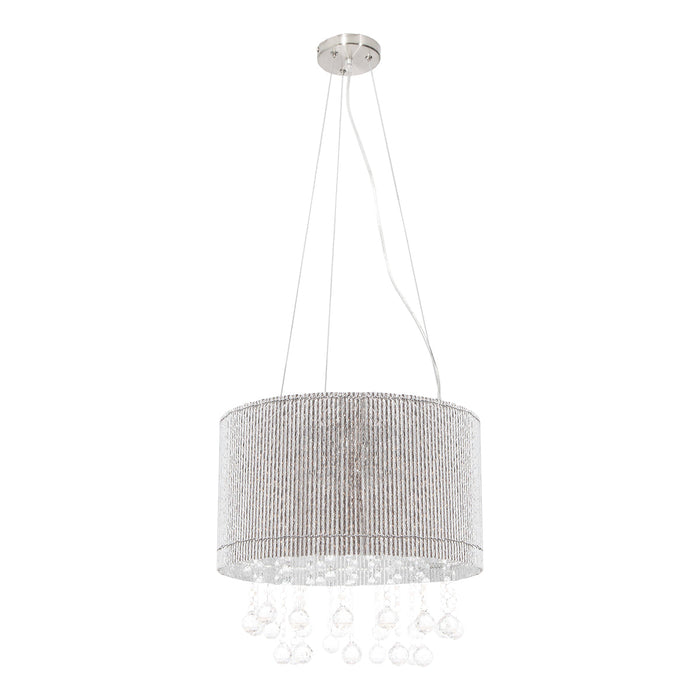 Lámpara Colgante Lumicentro Níquel Satinado 3 Luces 60W E27