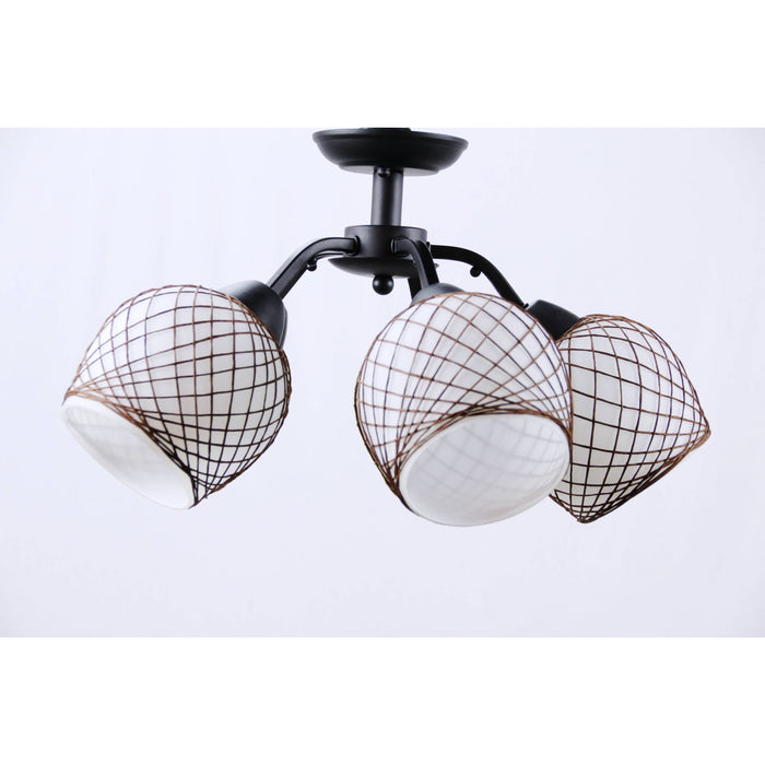 LAMP. TECHO NEGRO 5L E27 40W