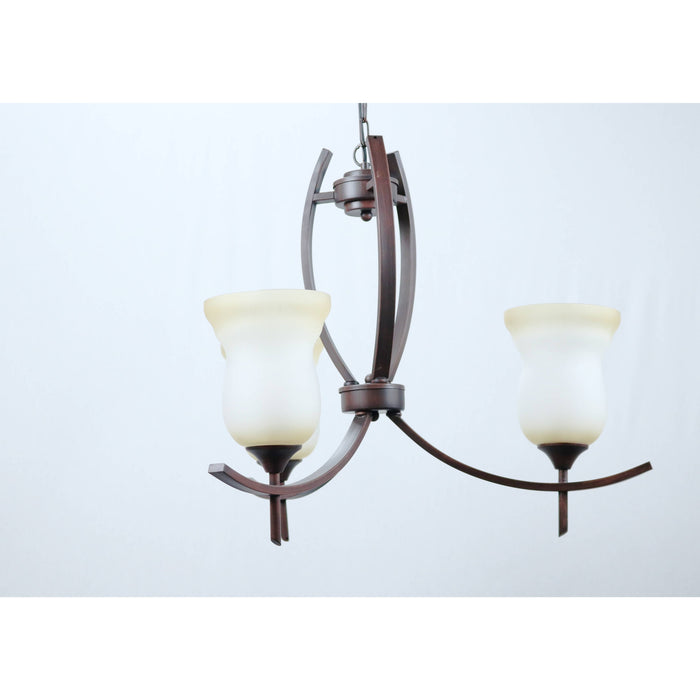 LAMP. TECHO CHOCOLATE 3L E27 60W
