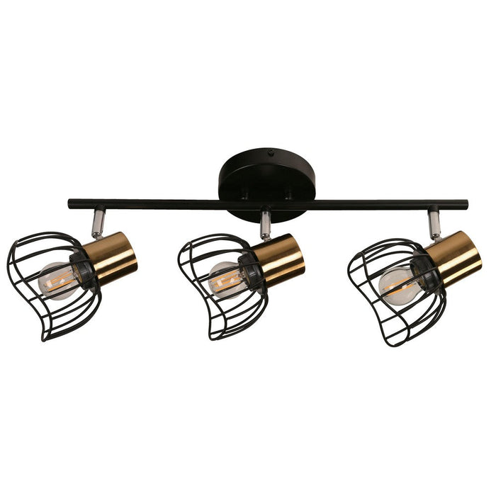 Riel 3 luces 40w E27