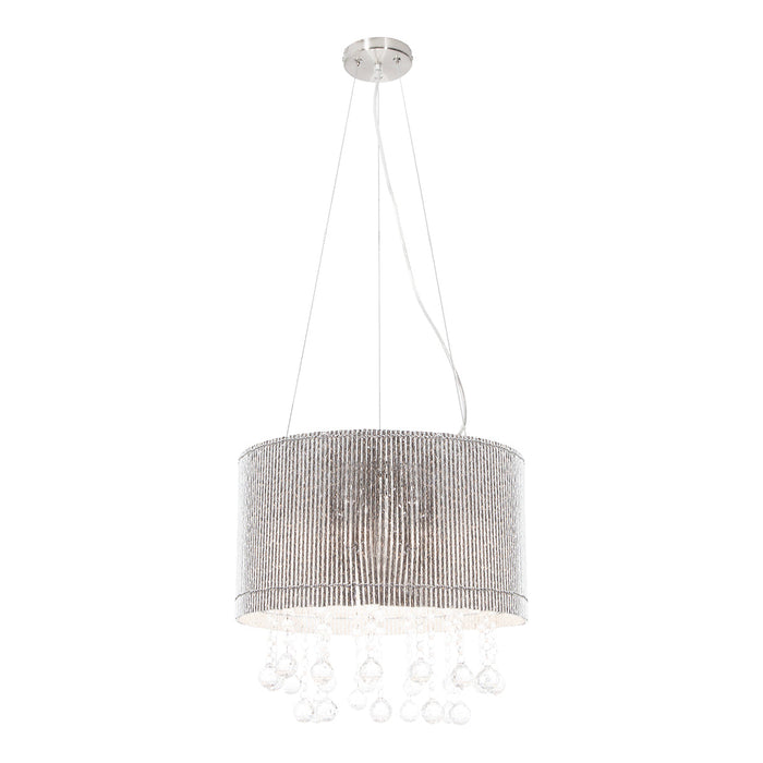 Lámpara Colgante Lumicentro Níquel Satinado 3 Luces 60W E27