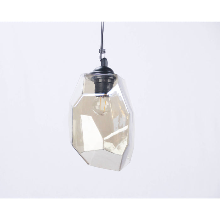 Lámpara Colgante Negro 1L E27 40W