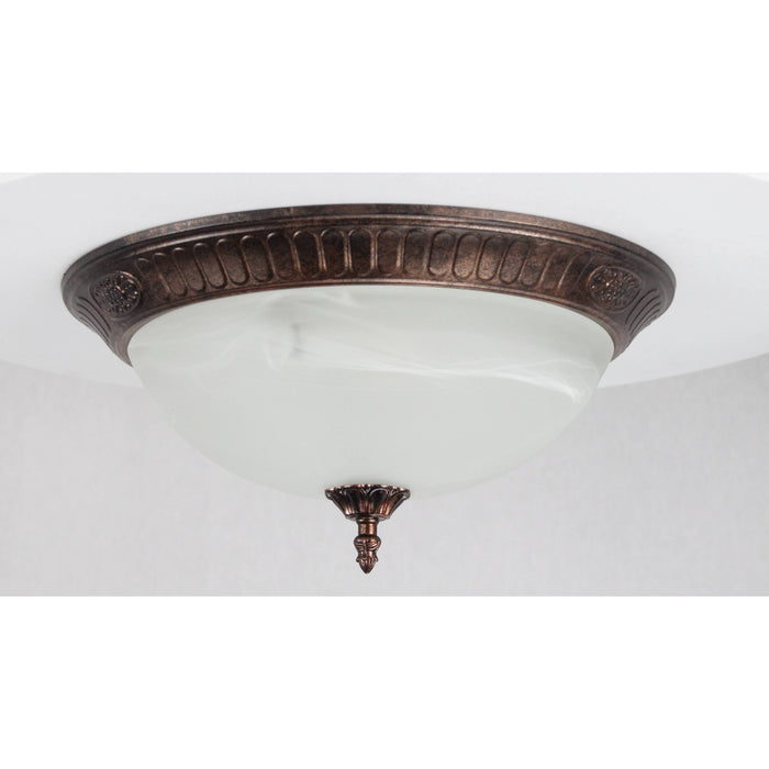 LAMP. TECHO BRONCE 3L E27 60W