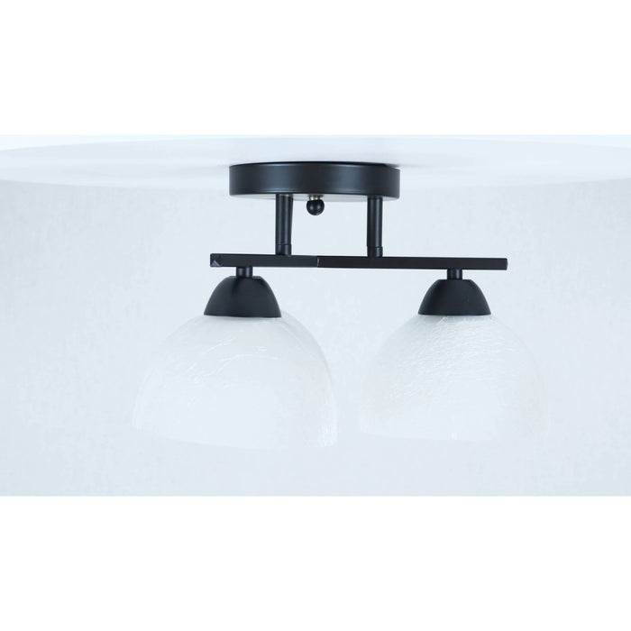 Lámpara Techo Negro 3L E27 5W (Bombillos Led Incluidos)