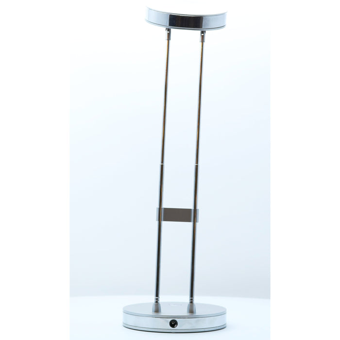 LAMP. LED ESCRITORIO CROMO Y PLATEADO 1L 5W 85-265V 6400K