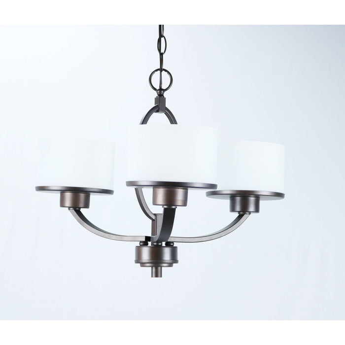 Lámpara Colgante Bronce Cepillado 3L E27 60W