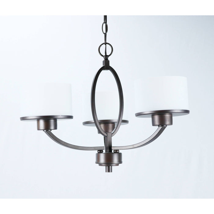 Lámpara Colgante Bronce Cepillado 3L E27 60W