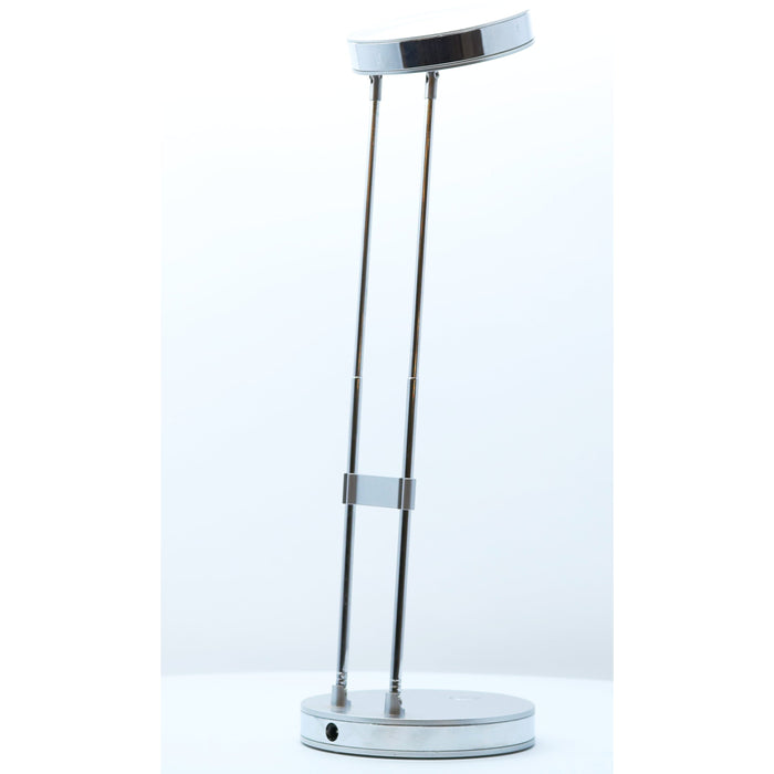 LAMP. LED ESCRITORIO CROMO Y PLATEADO 1L 5W 85-265V 6400K