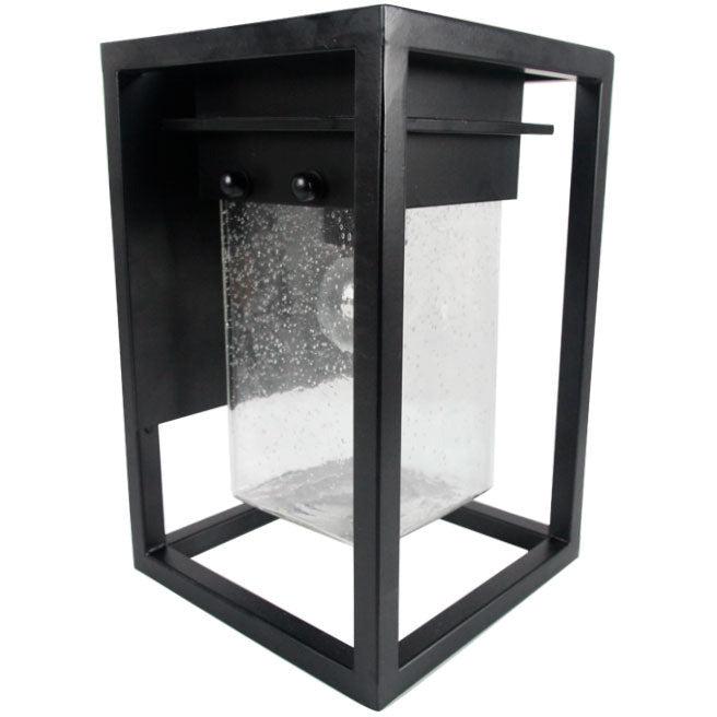 Lámpara Exterior  Pared Negro 1L E27 40W