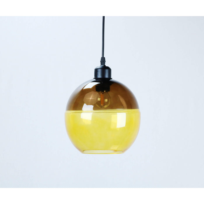 Lámpara Colgante Negro 1L E27 60W