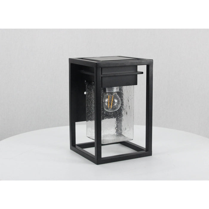 Lámpara Exterior  Pared Negro 1L E27 40W