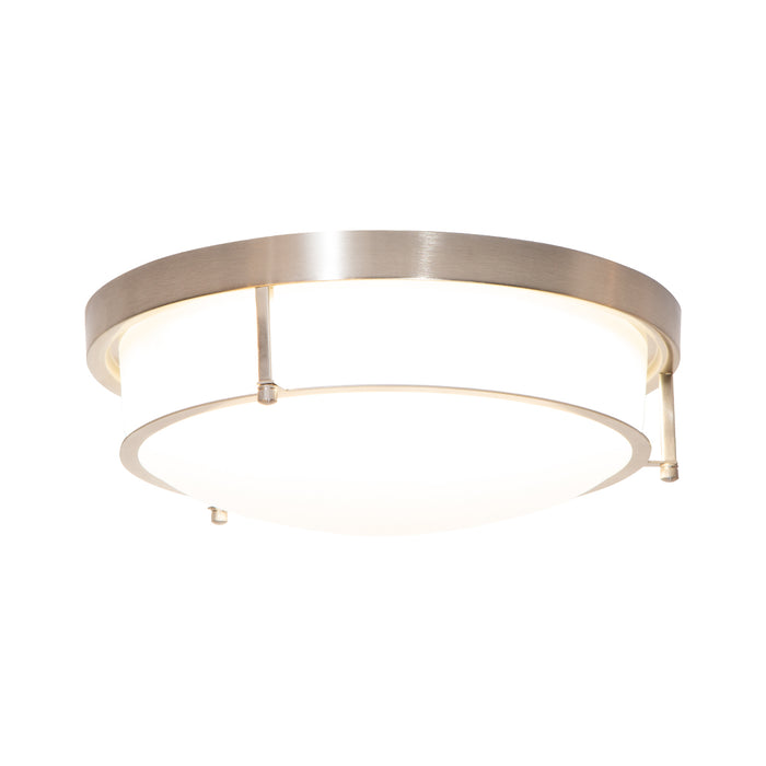 Lámpara de techo, LED integrado 6000K/3000K/4000K, acabado níquel satinado, 18W