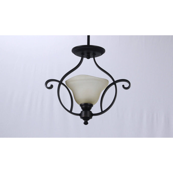LAMP. TECHO CHOCOLATE 1L E27 60W