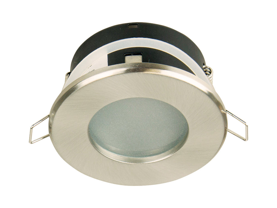 Lámpara Empotrable Color Níquel Satinado de 1 Luz