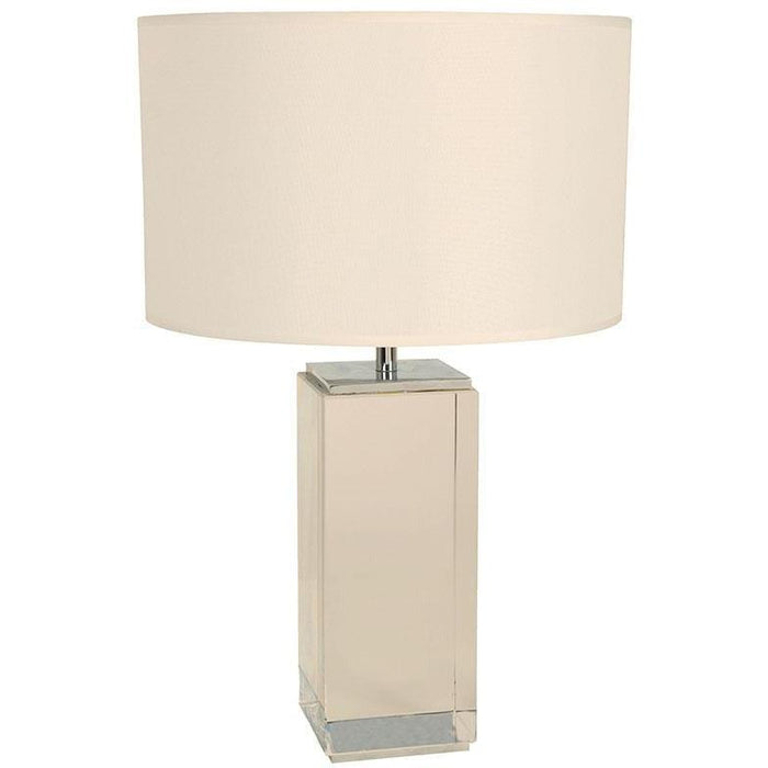 Lámpara Mesa Cromo 1L E27 60W