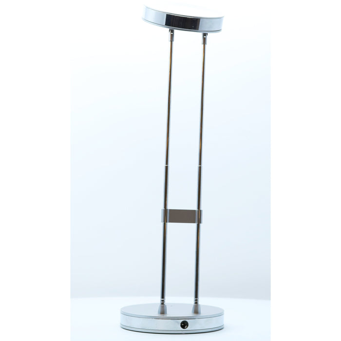 LAMP. LED ESCRITORIO CROMO Y PLATEADO 1L 5W 85-265V 6400K