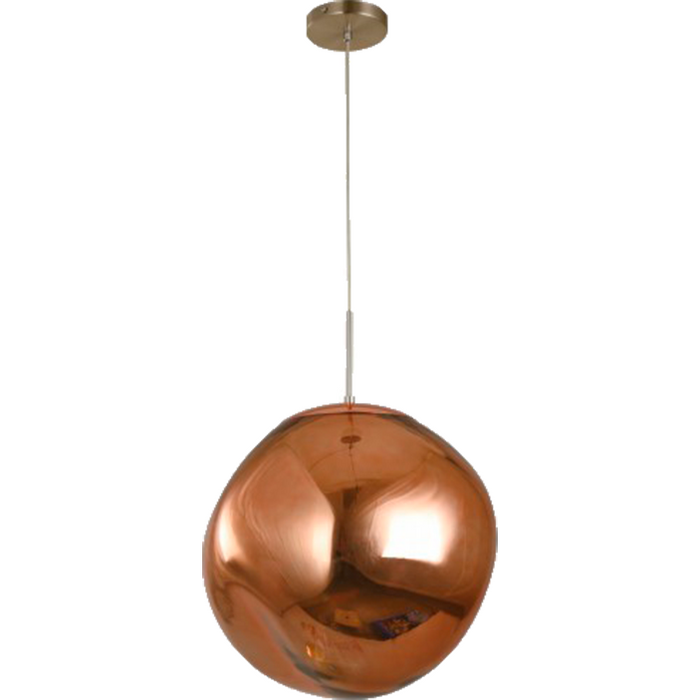 Lámpara Colgante Cobre 1L E27 10W