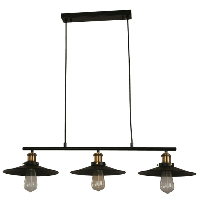 LAMP. COLGANTE NEGRO 3L E27 40W